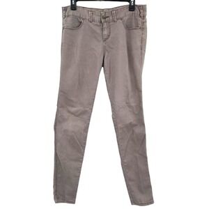FREE PEOPLE Tan Brown Pant Jeans Stretch Soft 28 Skinny Boho Women FP Earthy